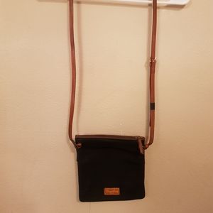 Donney Bourke triple zip black nylon